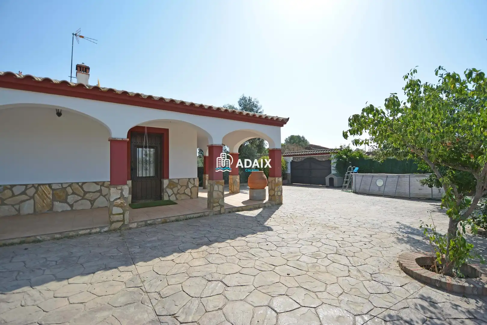 Jardín de Casa o chalet en venta en Membrío con Aire acondicionado y Trastero