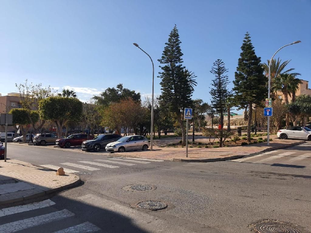 Exterior view of Single-family semi-detached for sale in Huércal de Almería