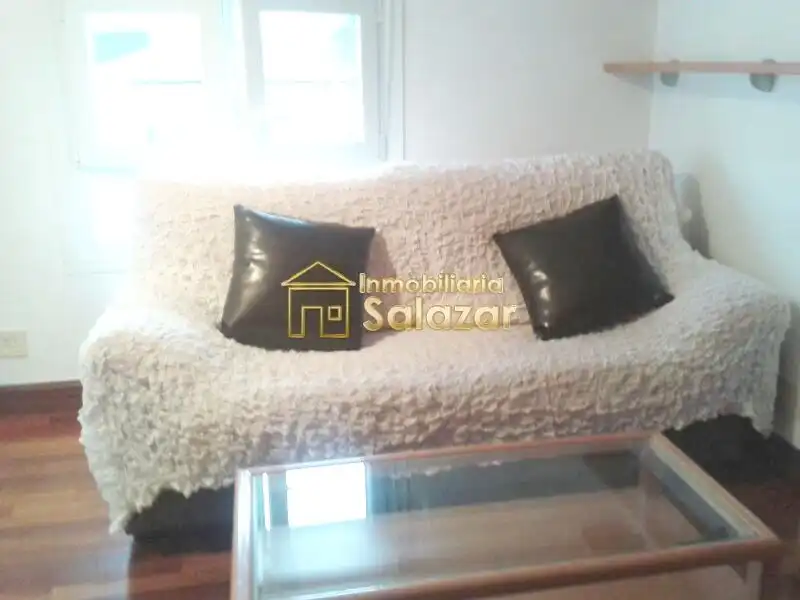 Sala de estar de Apartamento de alquiler en Bilbao  con Calefacción y Microondas