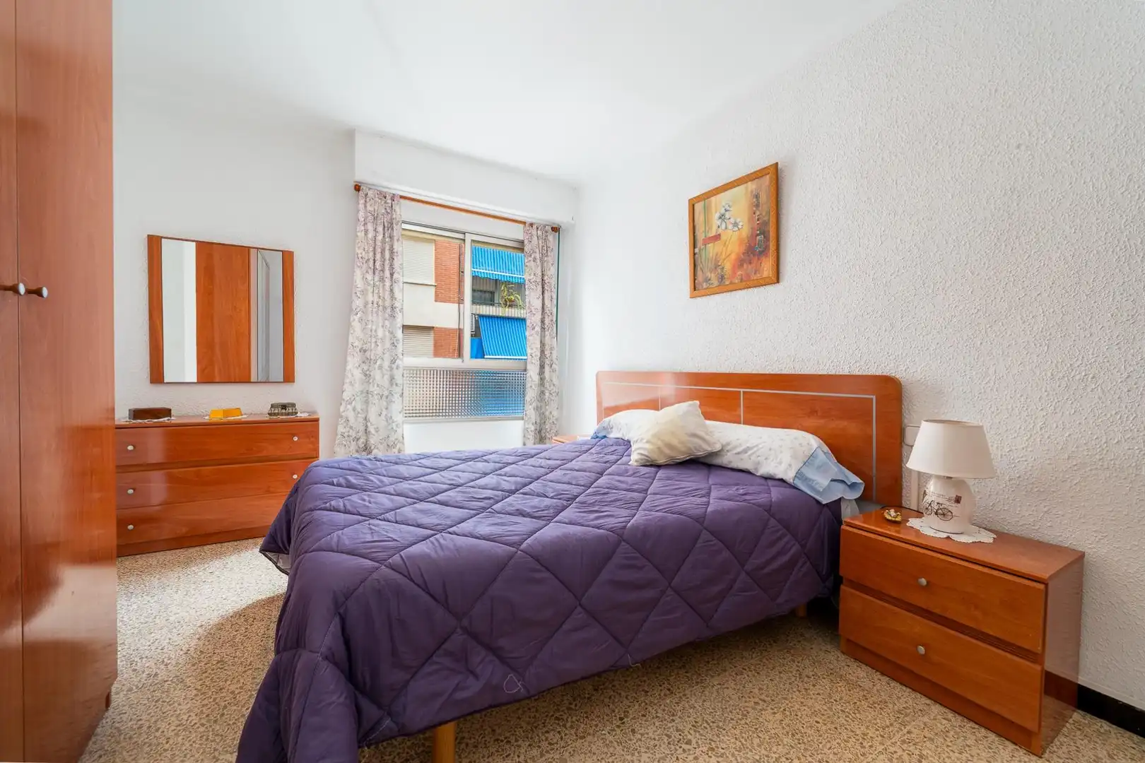 Dormitori de Pis en venda en  Palma de Mallorca amb Aire condicionat, Moblat i Balcó