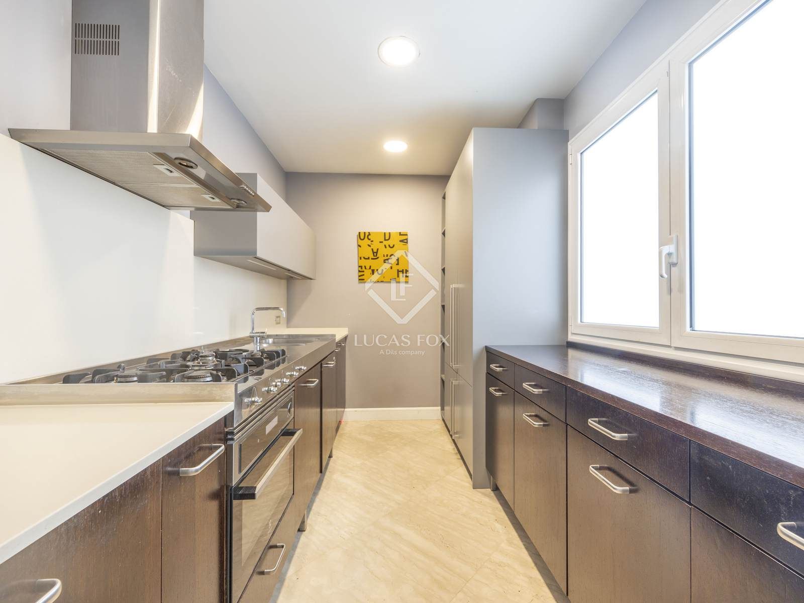 Kitchen of Flat for sale in  Valencia Capital  with Air Conditioner and Heating