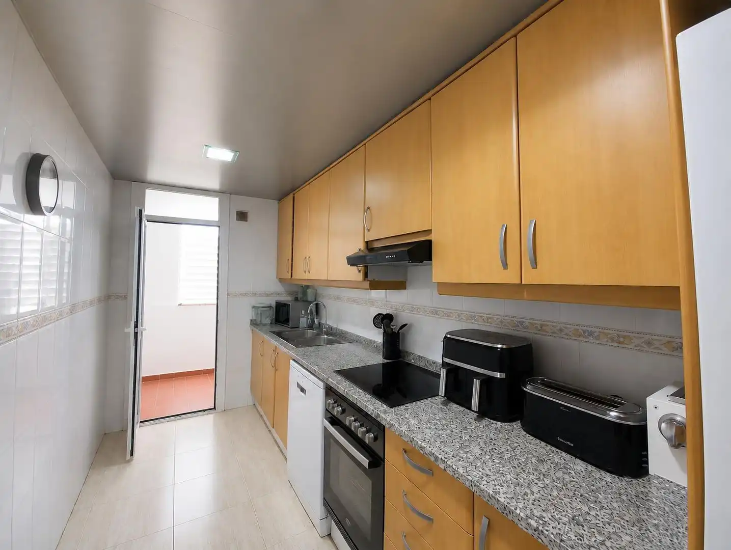 Kitchen of Flat for sale in Mataró  with Balcony