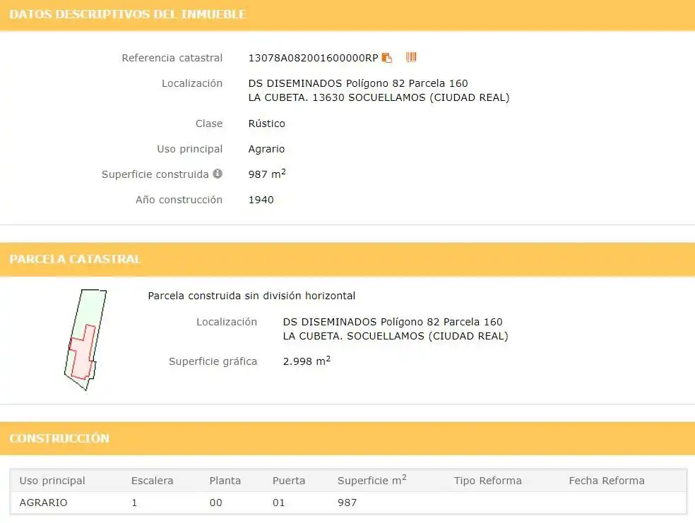 Parking de Terreno en venta en Socuéllamos