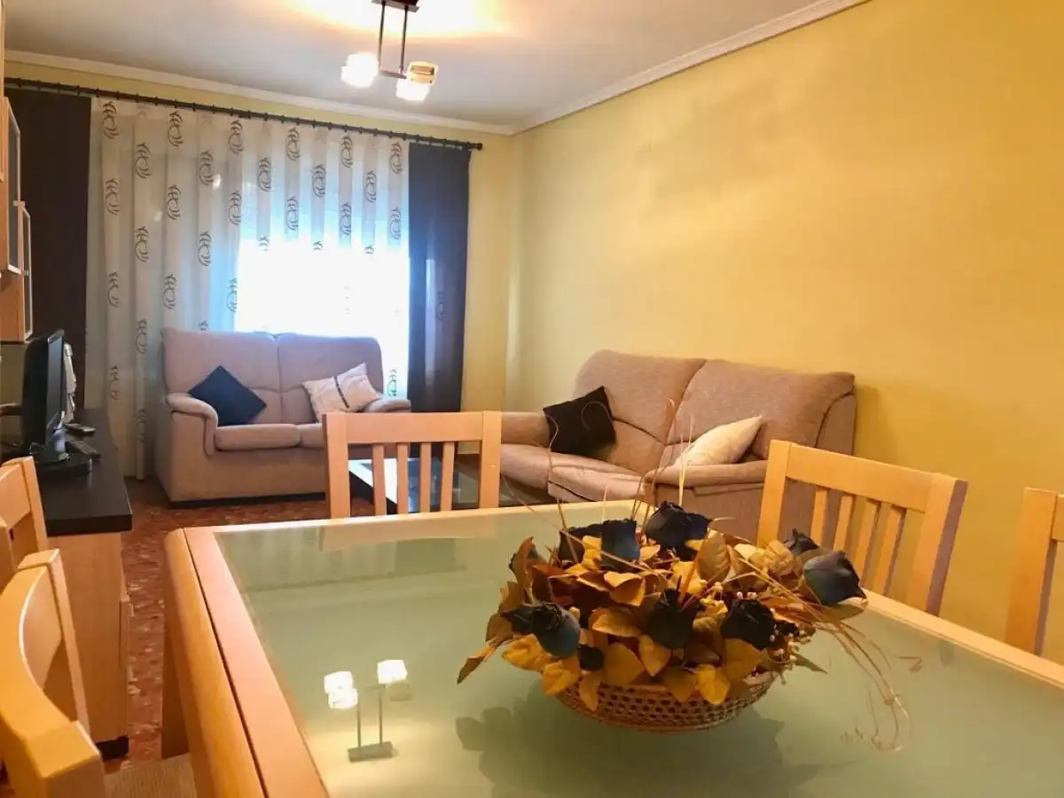 Sala de estar de Piso de alquiler en Manises con Aire acondicionado, Calefacción y Amueblado