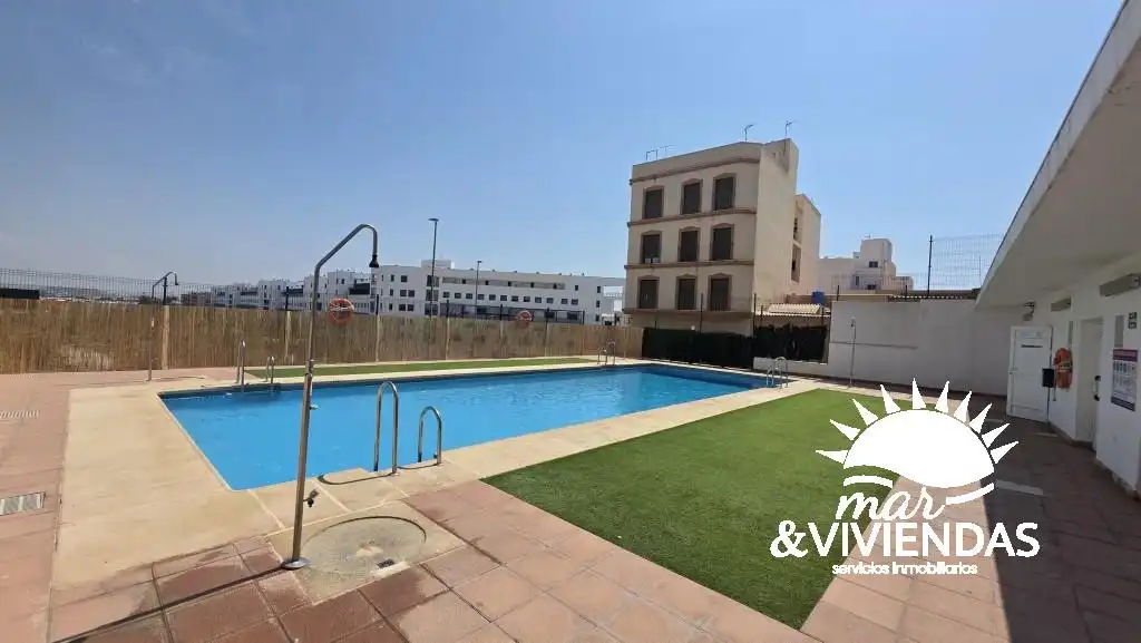 Swimming pool of Duplexes for sale in Garrucha  with Heating, Terrace and Storage room