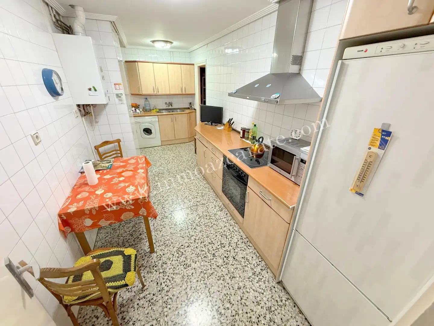 Kitchen of Flat for sale in Estella / Lizarra  with Heating, Parquet flooring and Balcony
