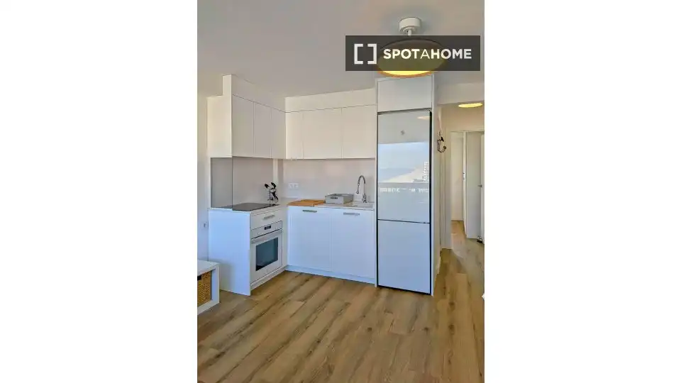 Küche von Wohnung zur Miete in Valencia mit Klimaanlage, Heizung und Möbliert