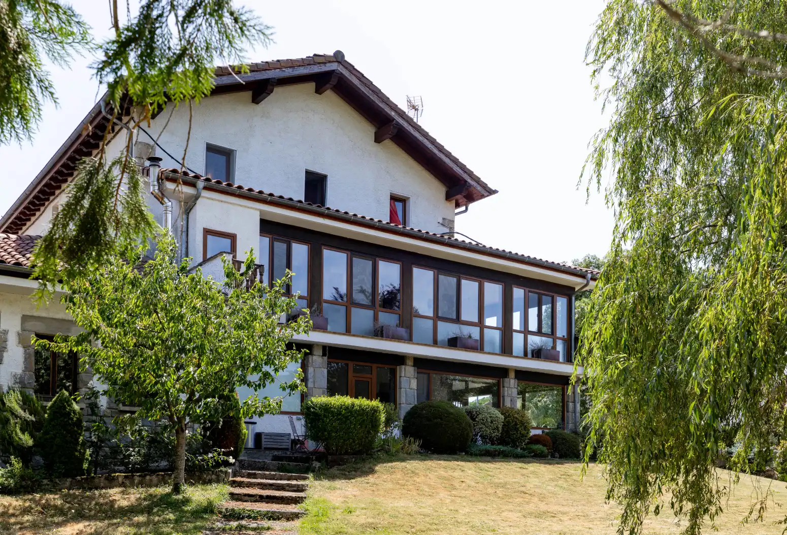 Exterior view of Houses for sale in Ultzama  with Heating and Private garden