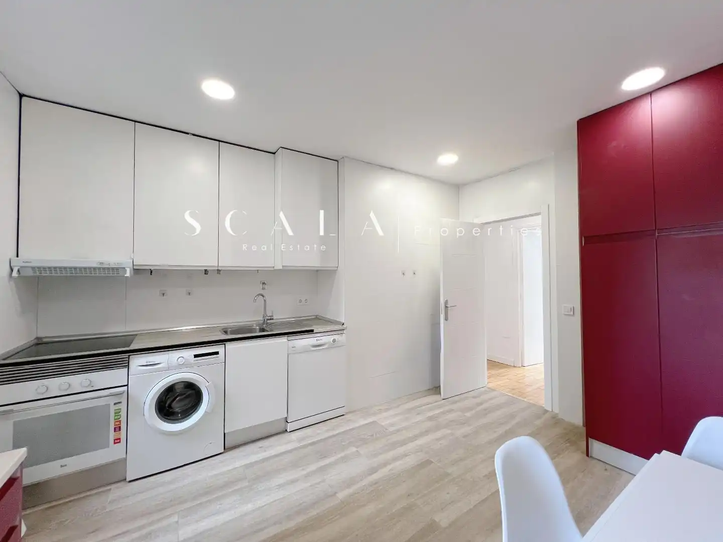 Cocina de Piso de alquiler en Madrid con Aire acondicionado, Calefacción y Amueblado