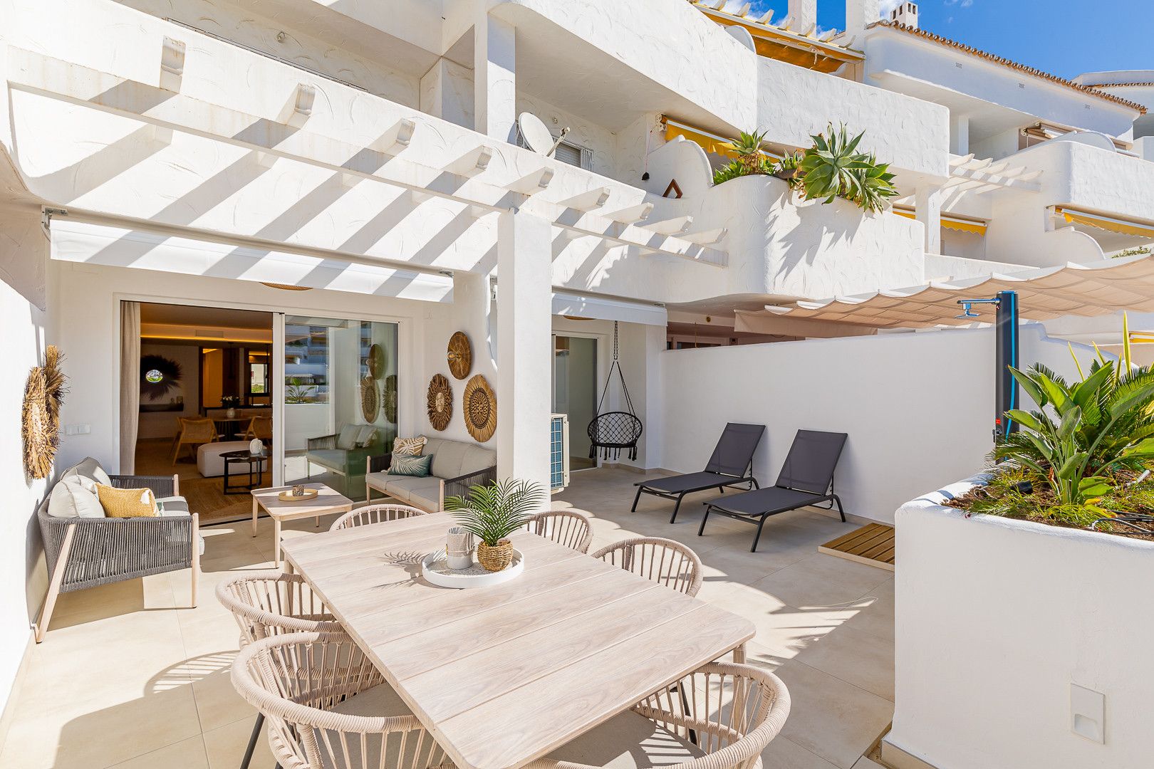 Terrassa de Apartament en venda en Marbella amb Aire condicionat, Terrassa i Traster