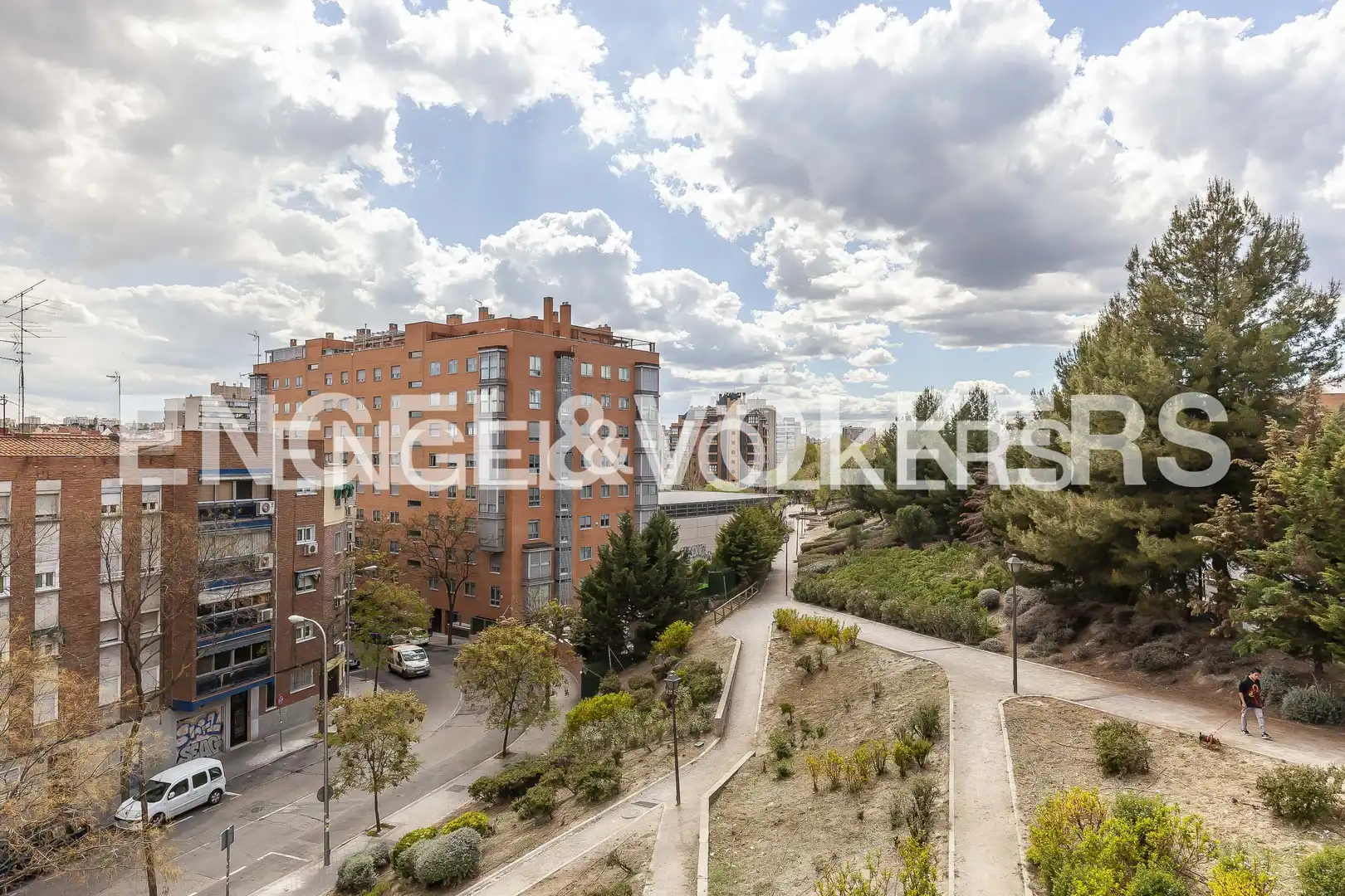 Exterior view of Flat for rent in Madrid  with Air Conditioner, Heating and Parquet flooring