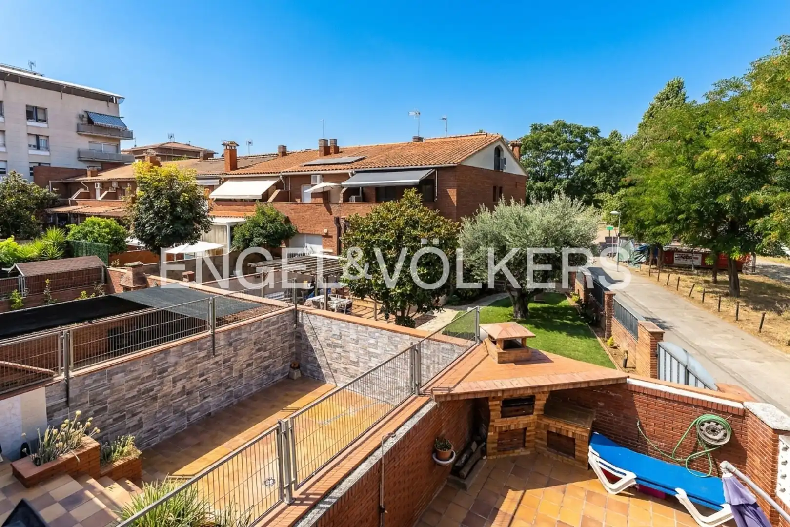 Terrace of Detached homes for rent in Barberà del Vallès  with Air Conditioner, Heating and Private garden