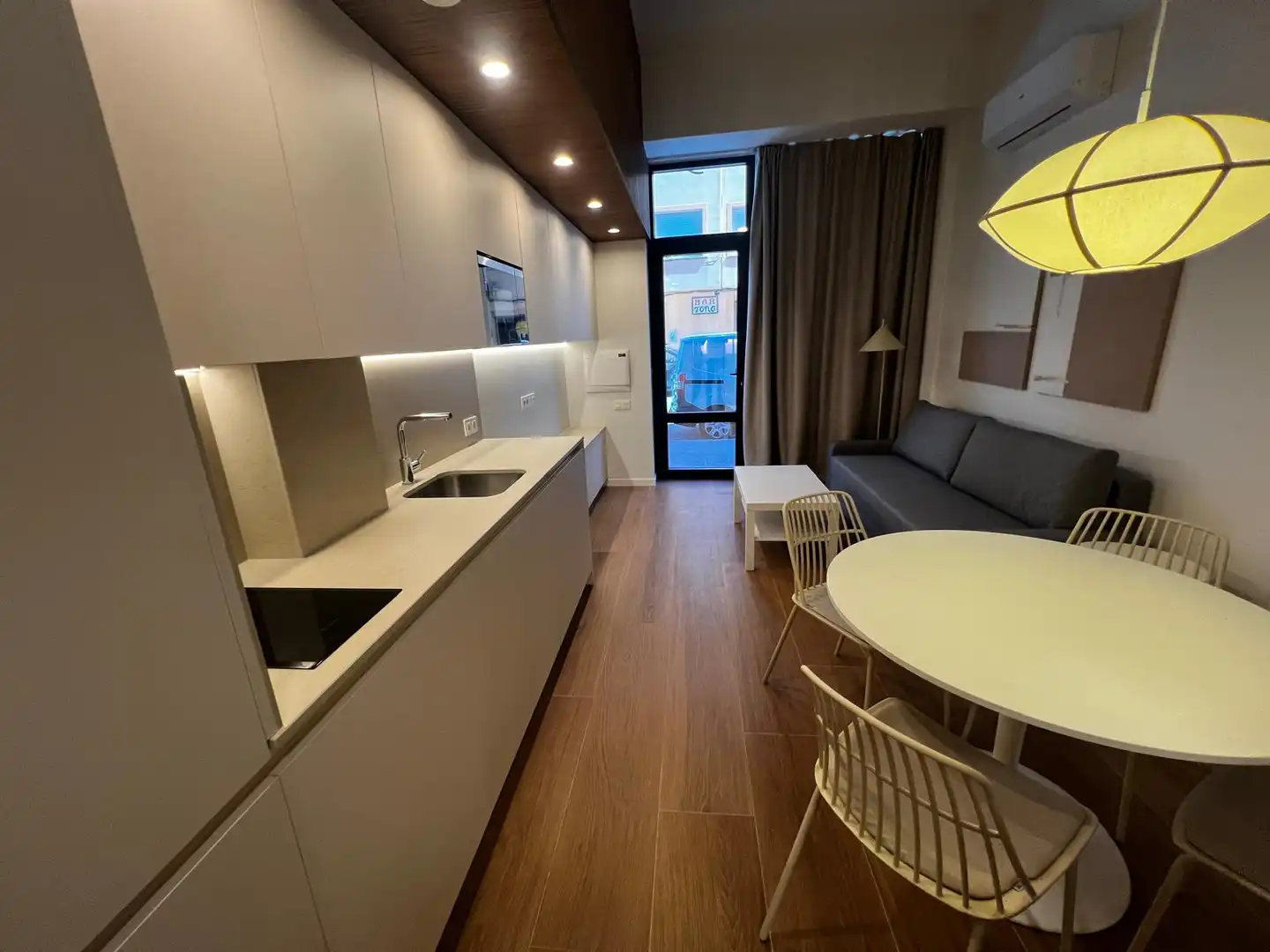 Küche von Loft zur Miete in Burgos mit Heizung und Möbliert