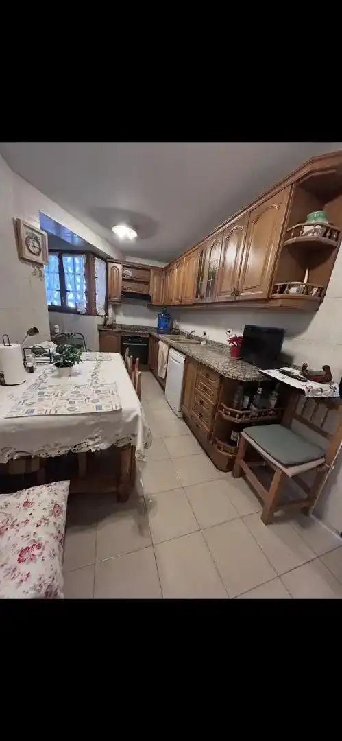 Küche von Maisonette zum Verkauf in Rubí mit Klimaanlage und Balkon