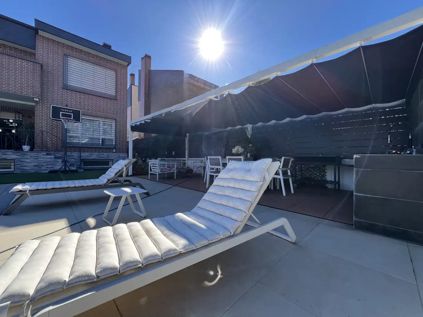 Terrassa de Casa o xalet en venda en Rivas-Vaciamadrid amb Aire condicionat, Calefacció i Jardí privat