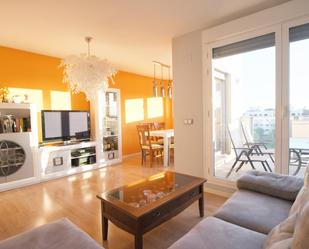 Living room of Attic for sale in  Madrid Capital  with Air Conditioner, Heating and Terrace