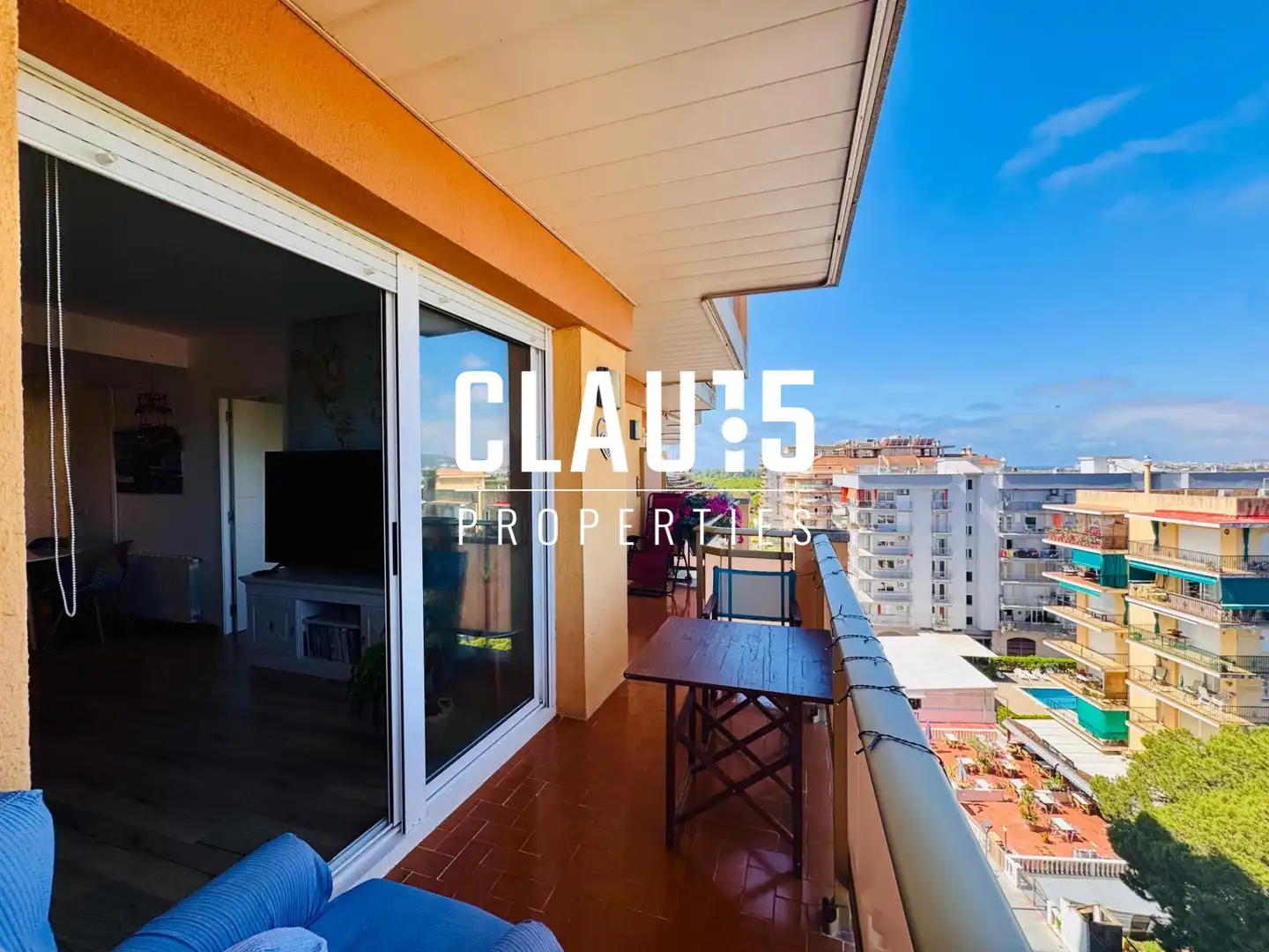 Exterior view of Flat for sale in Blanes  with Heating, Parquet flooring and Balcony