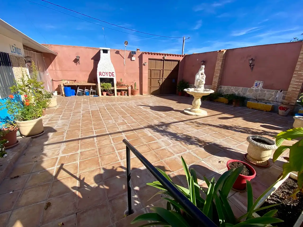 Vista exterior de Casa adosada en venda en Malagón amb Aire condicionat, Calefacció i Jardí privat