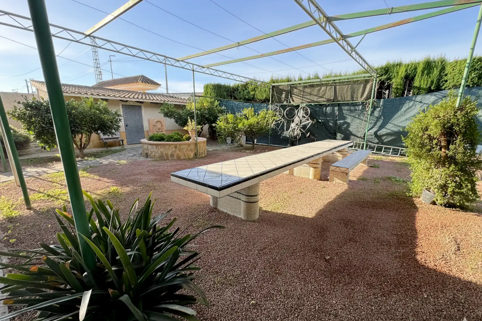 Terrasse von Country house zum Verkauf in Callosa de Segura mit Klimaanlage, Heizung und Privatgarten