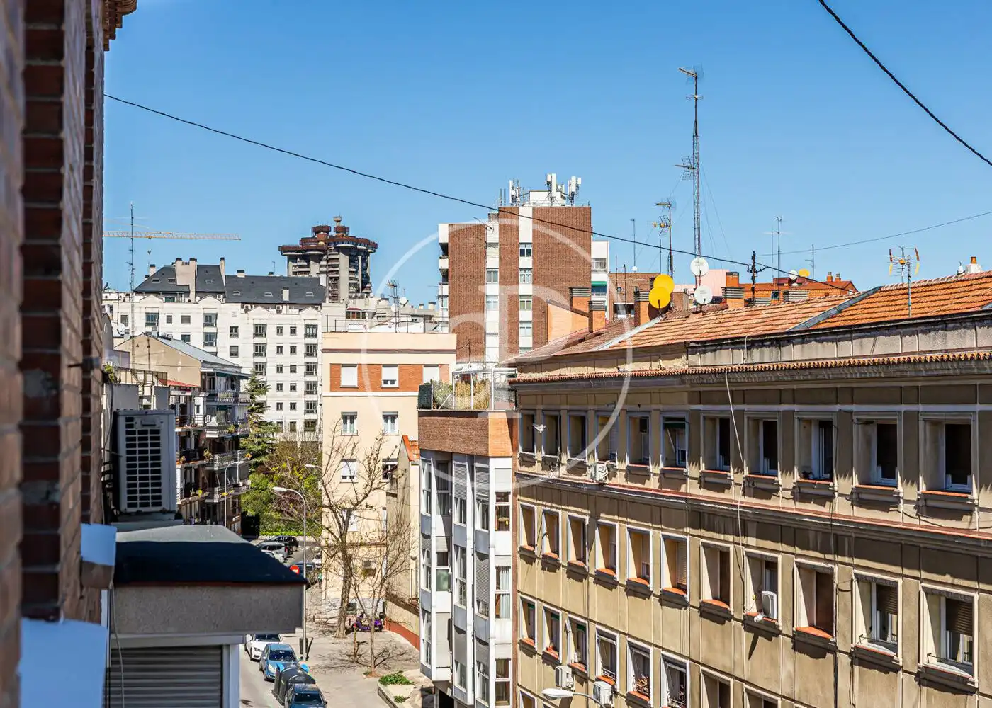 Vista exterior de Piso en venta en Madrid con Terraza