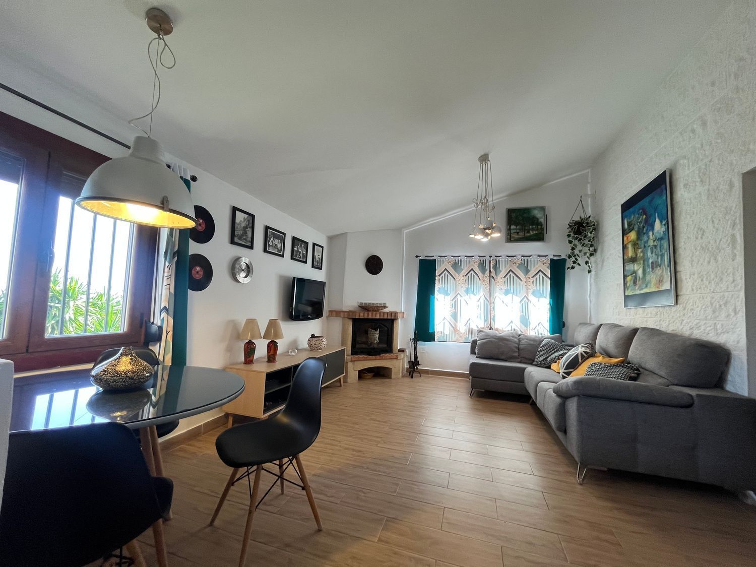 Living room of House or chalet for sale in Ventas de Huelma  with Air Conditioner, Private garden and Swimming Pool