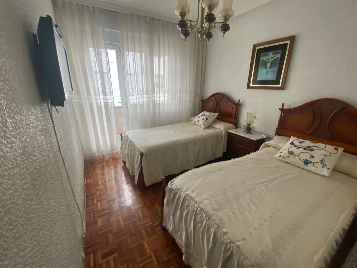 Schlafzimmer von Wohnung zum Verkauf in Oviedo  mit Heizung und Terrasse