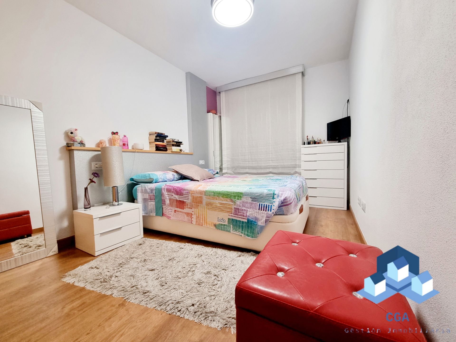 Bedroom of Flat for sale in Lorca  with Air Conditioner, Heating and Parquet flooring