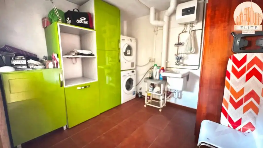Cocina de Casa adosada en venta en Torrejón de la Calzada con Aire acondicionado, Calefacción y Jardín privado