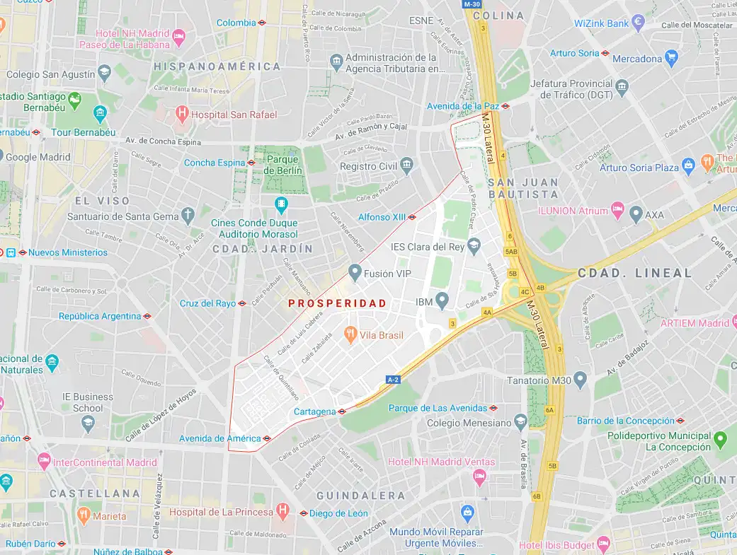 Außenansicht von Wohnung zur Miete in Madrid mit Klimaanlage, Heizung und Abstellraum