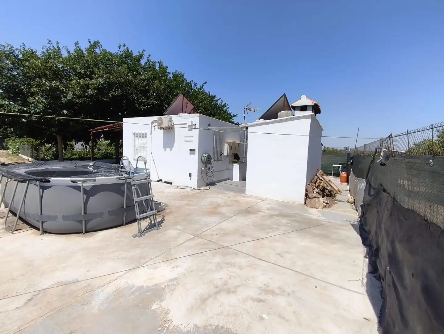 Vista exterior de Finca rústica en venta en Foios con Aire acondicionado, Calefacción y Jardín privado