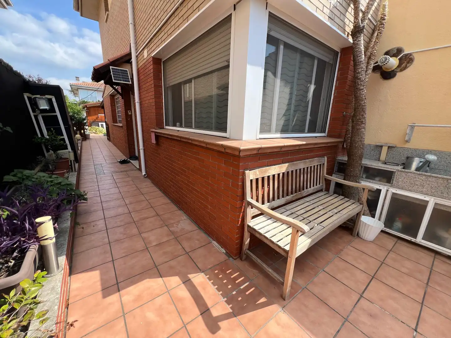 Terraza de Casa adosada en venta en Tordera con Calefacción, Jardín privado y Parquet