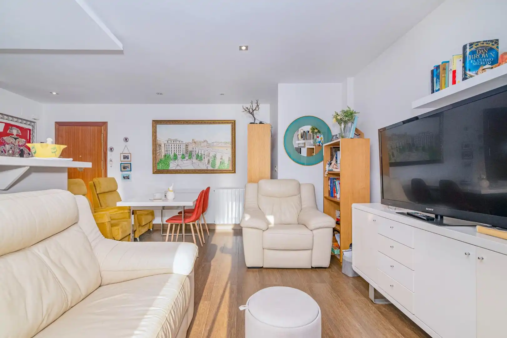 Sala de estar de Piso en venta en Granada con Aire acondicionado, Terraza y Amueblado