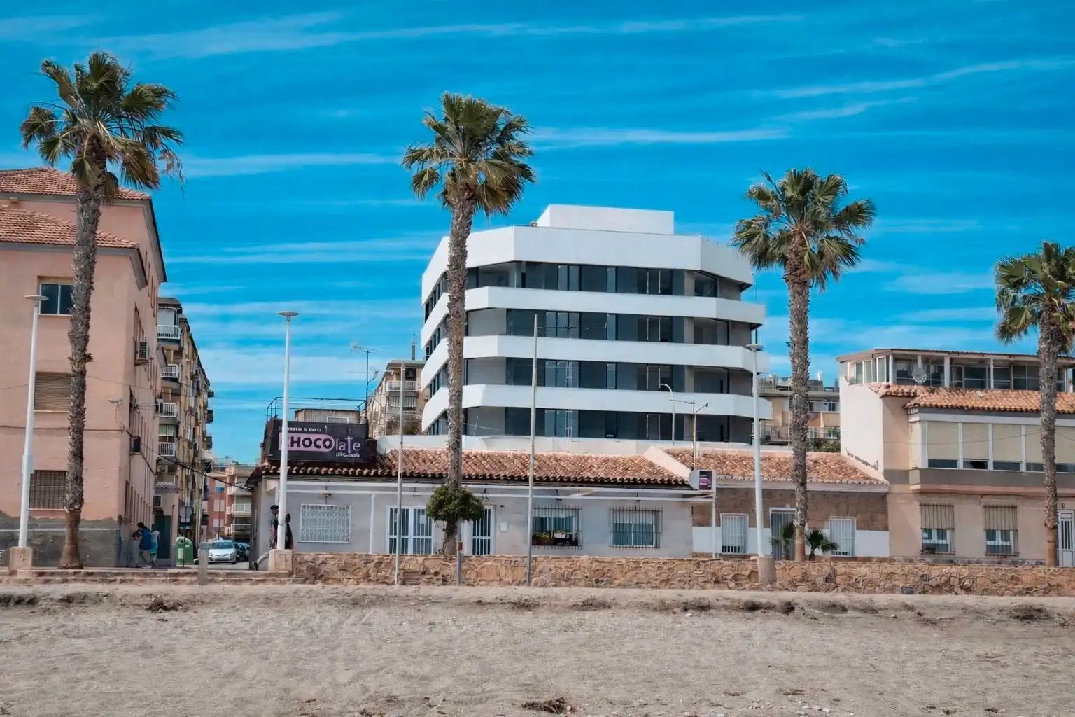 Vista exterior de Piso en venta en Águilas con Aire acondicionado, Calefacción y Trastero