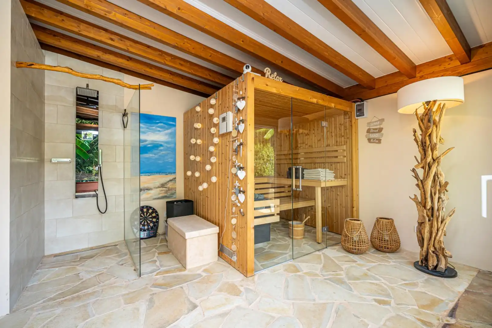 Baño de Planta baja en venta en Sant Llorenç des Cardassar con Aire acondicionado, Calefacción y Jardín privado