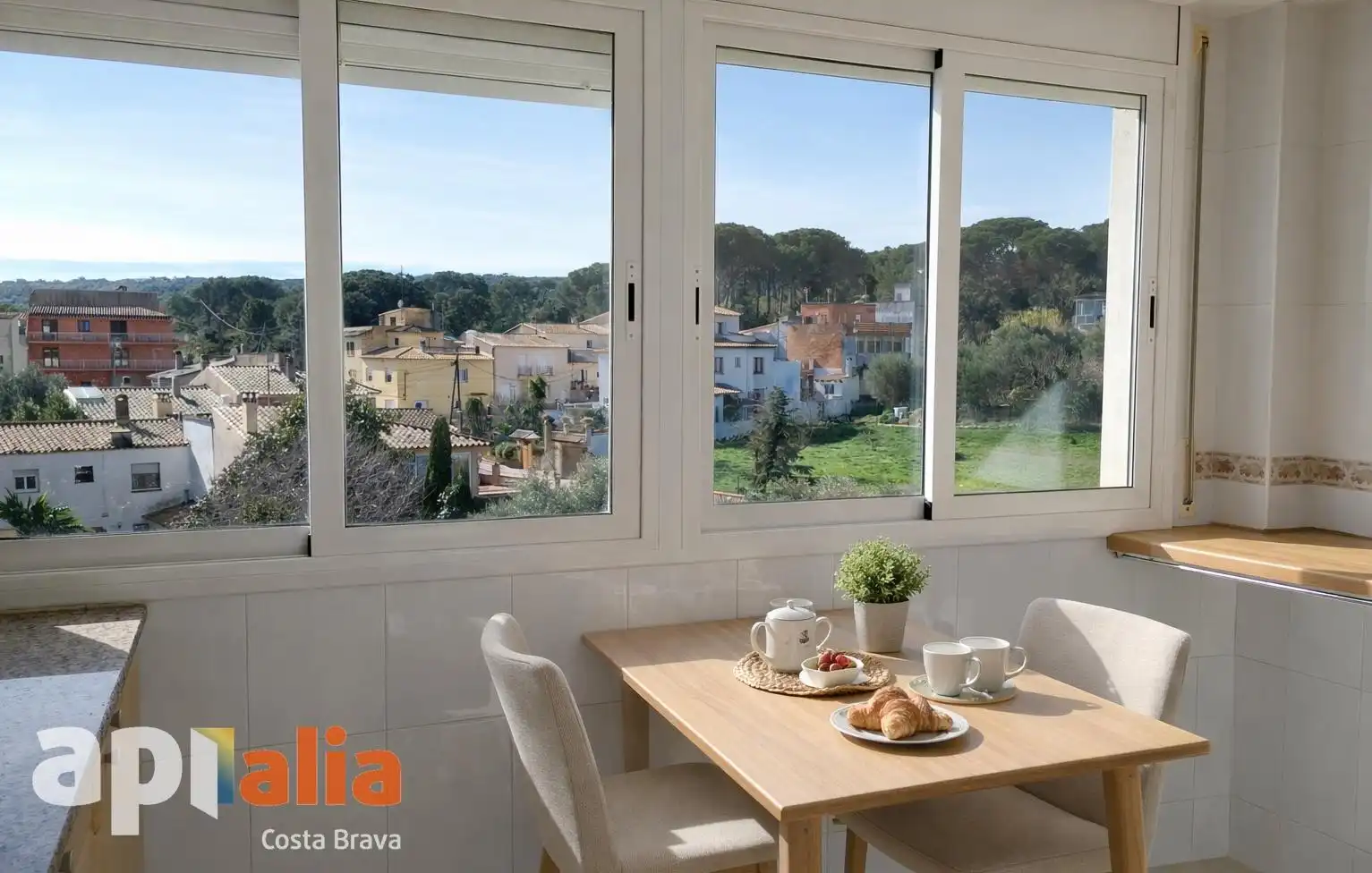 Vista exterior de Piso en venta en Calonge i Sant Antoni con Calefacción y Jardín privado