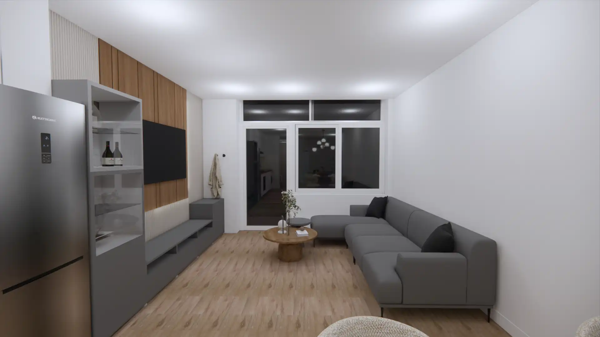Sala de estar de Estudio en venta en Mislata con Aire acondicionado, Horno y Lavadora