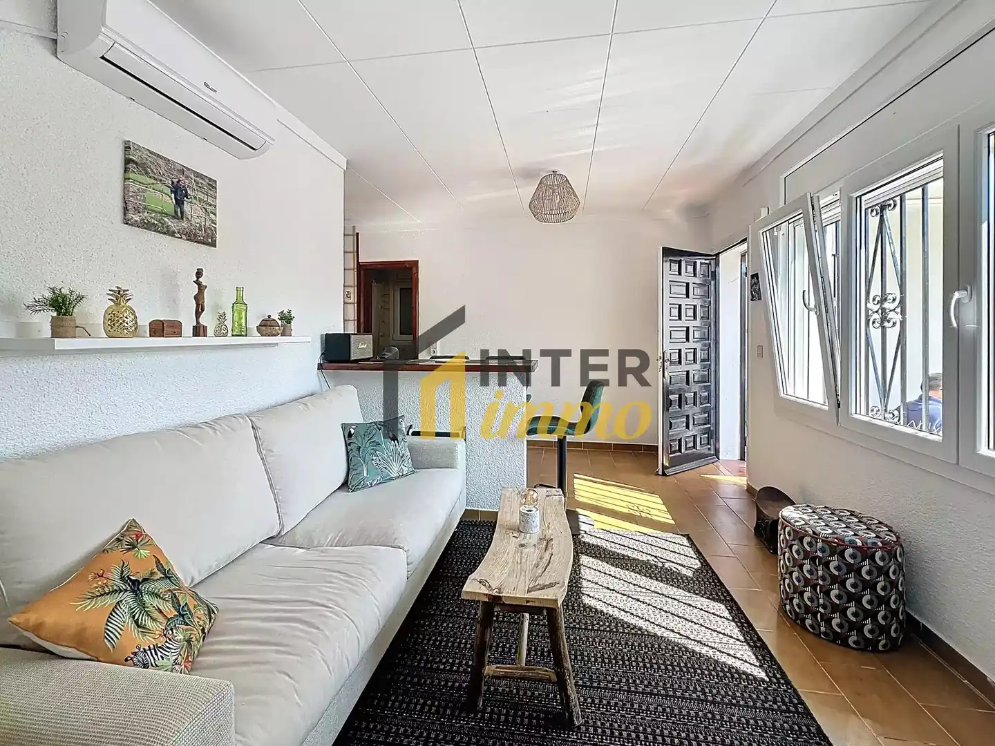 Sala de estar de Casa o chalet en venta en Empuriabrava con Aire acondicionado