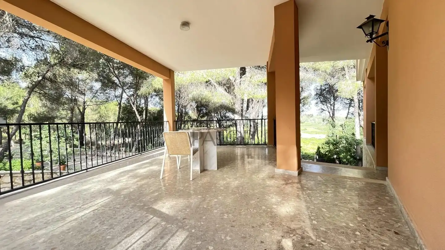 Terraza de Finca rústica en venta en Carcaixent con Jardín privado, Terraza y Trastero