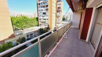 Exterior view of Flat for sale in  Madrid Capital  with Air Conditioner, Heating and Parquet flooring