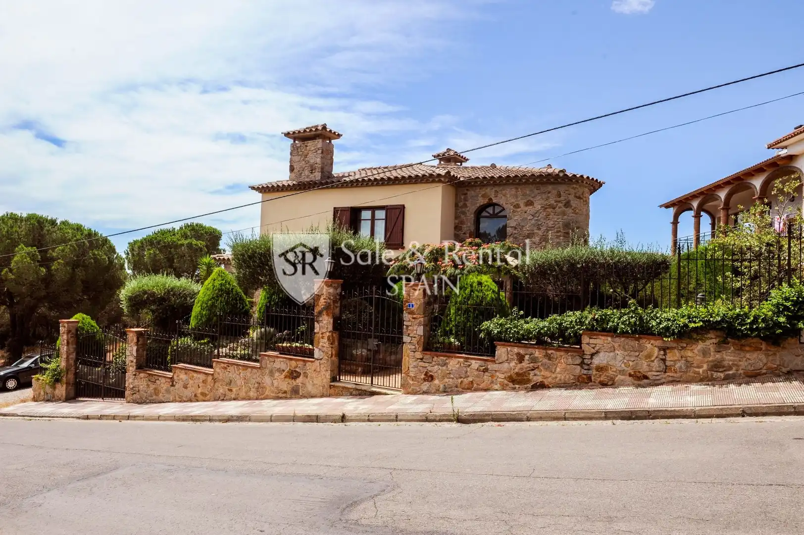 Vista exterior de Casa o chalet en venta en Blanes con Calefacción, Jardín privado y Terraza