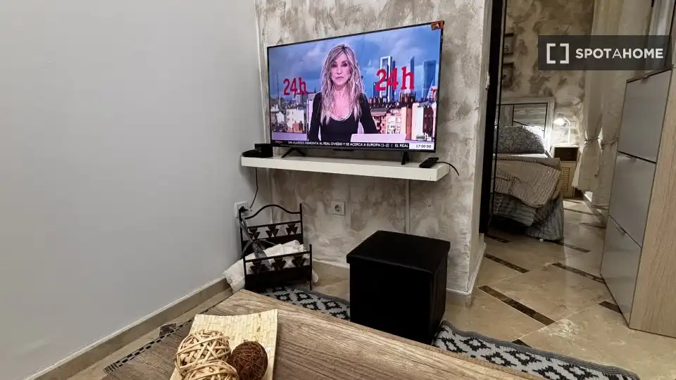 Sala d'estar de Apartament per a compartir en Sevilla amb Aire condicionat, Calefacció i Terrassa