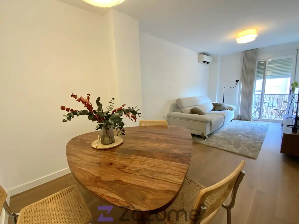 Living room of Flat for rent in Alcàsser  with Air Conditioner, Heating and Parquet flooring