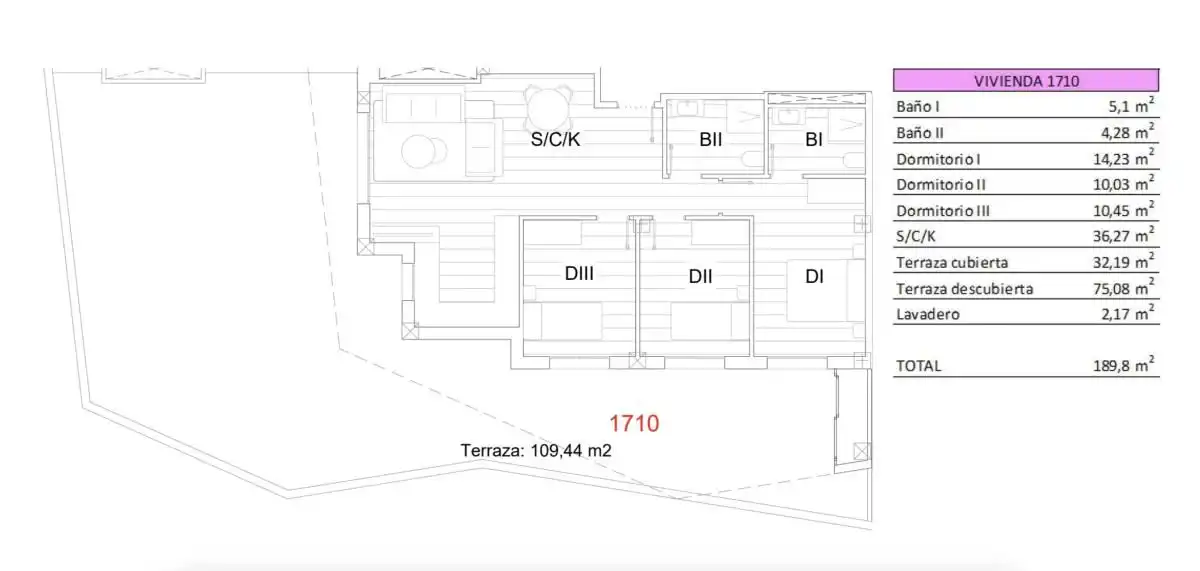 Apartament amb piscina en venda a San Miguel de Salinas, imagen 9