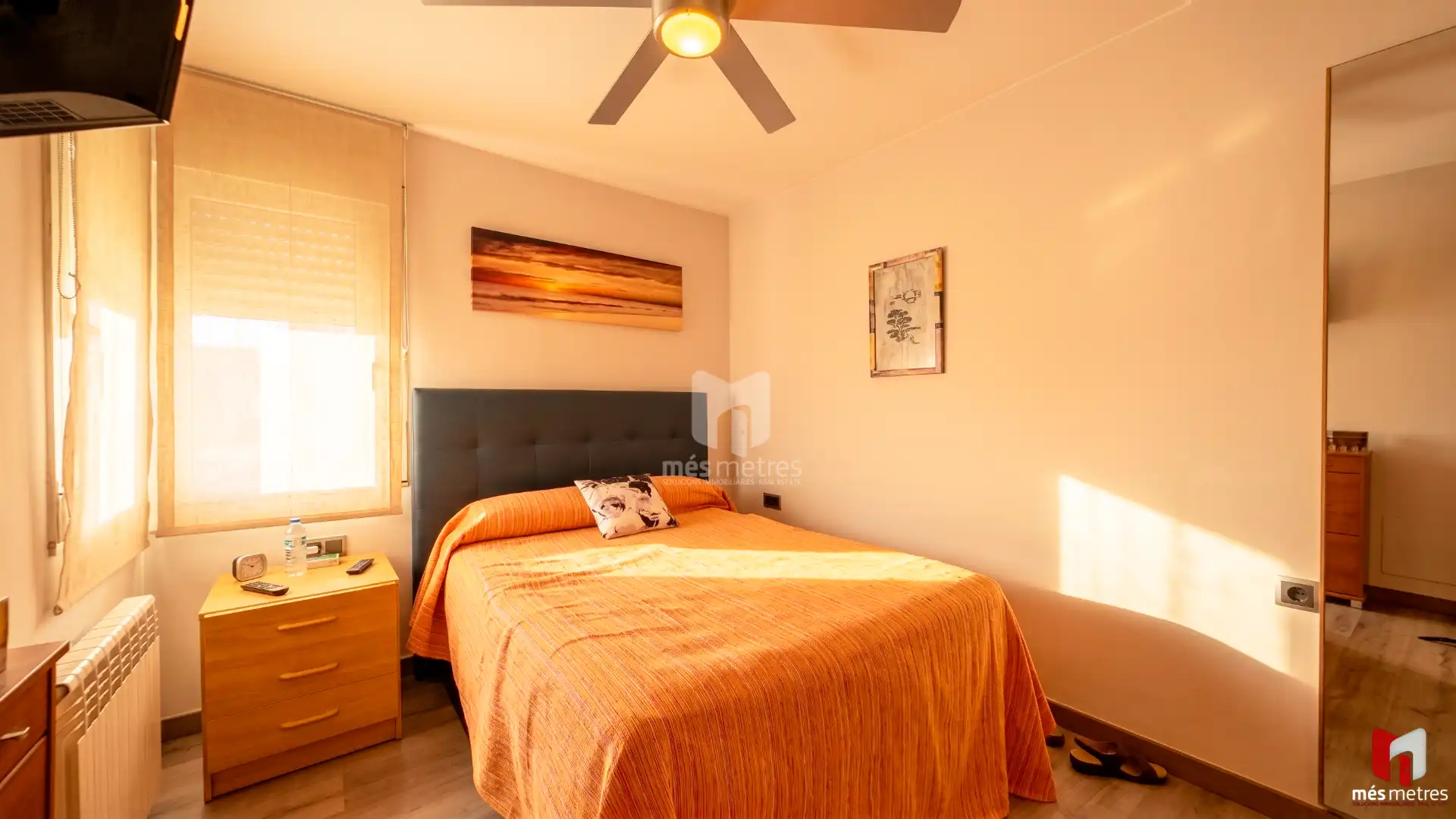 Bedroom of Flat for sale in Teià  with Heating and Terrace