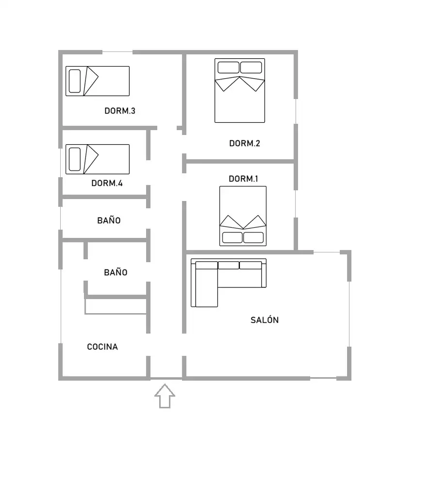 Wohnung mit Aufzug zum Verkauf in Avenida del Doctor Jiménez Díaz 12, imagen 41
