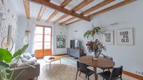 Living room of Flat for sale in  Barcelona Capital  with Air Conditioner, Heating and Balcony