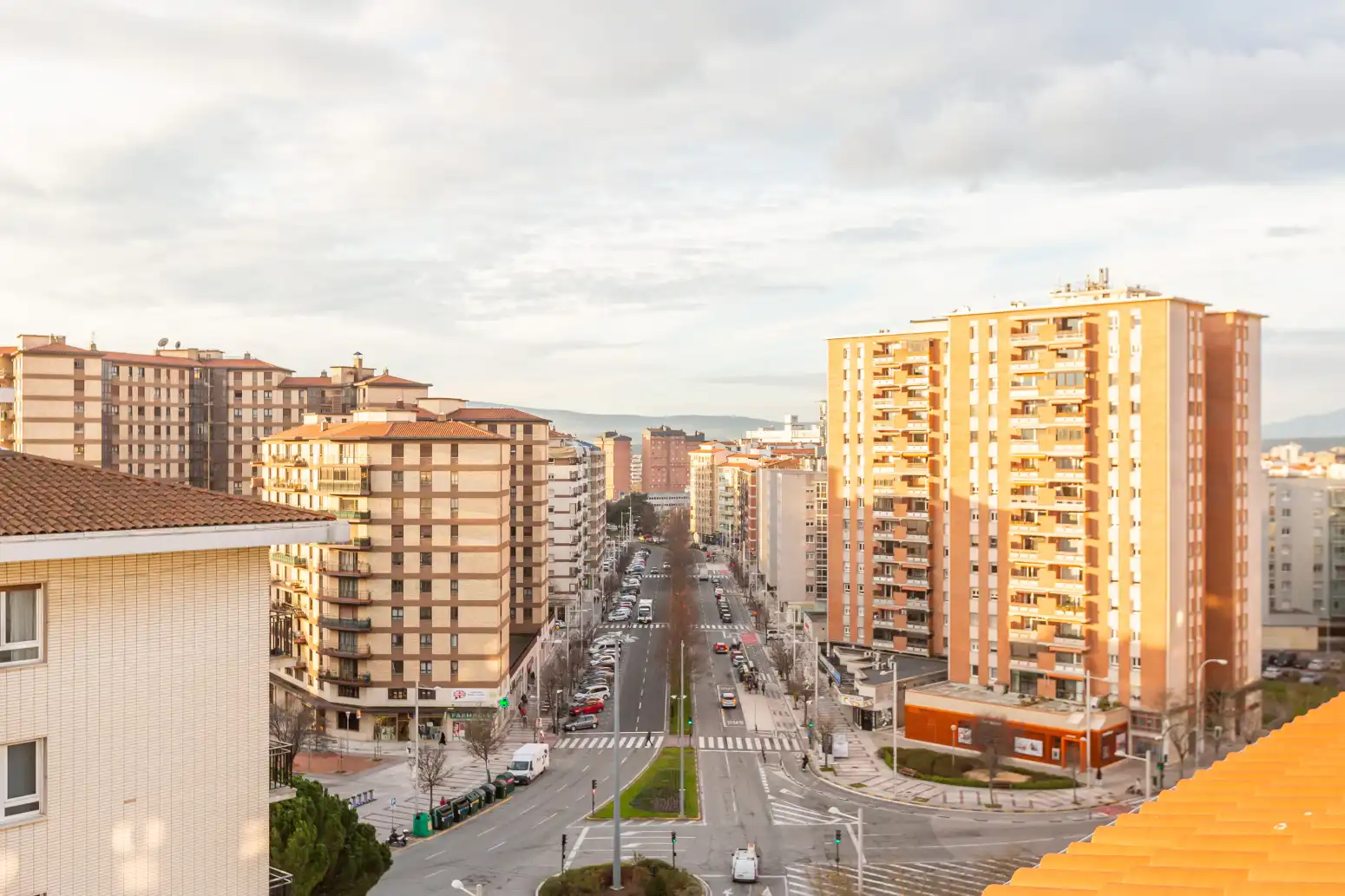 Exterior view of Attic for sale in  Pamplona / Iruña  with Heating and Terrace