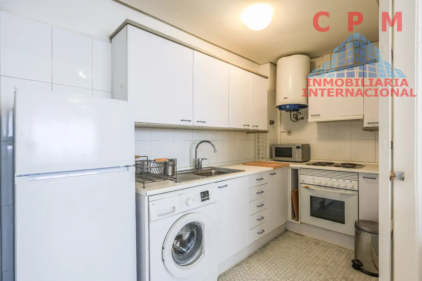 Cocina de Piso de alquiler en Madrid con Aire acondicionado, Calefacción y Parquet