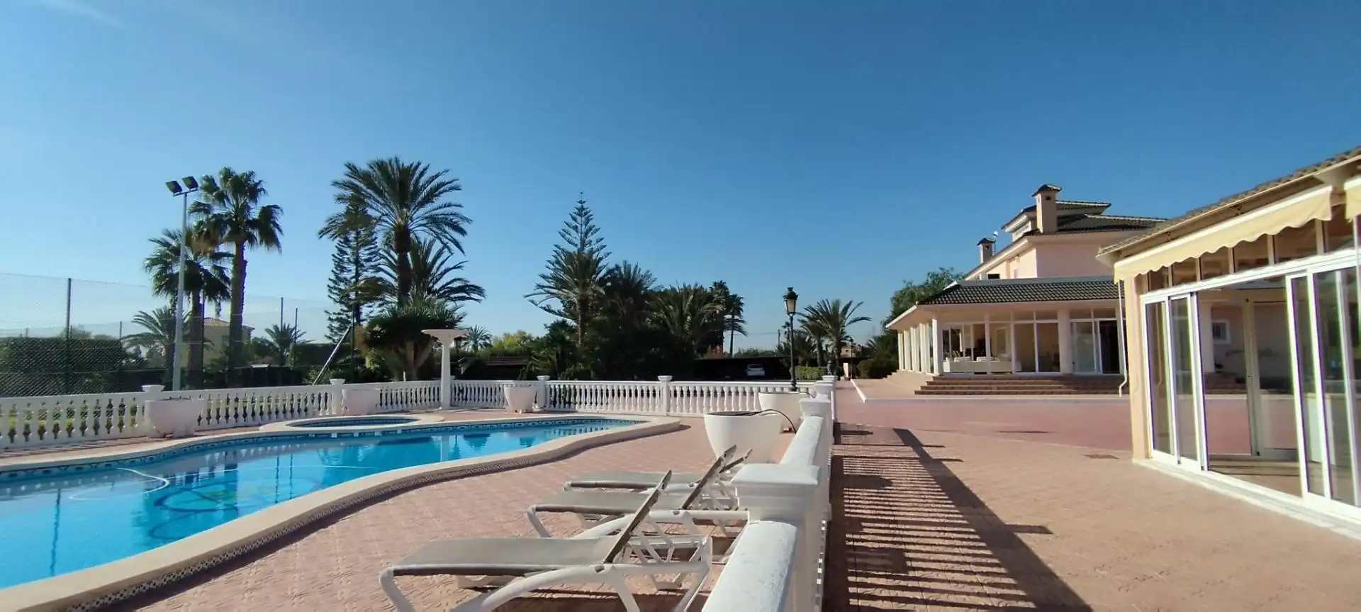 Swimming pool of Houses for sale in Elche / Elx  with Air Conditioner, Private garden and Terrace