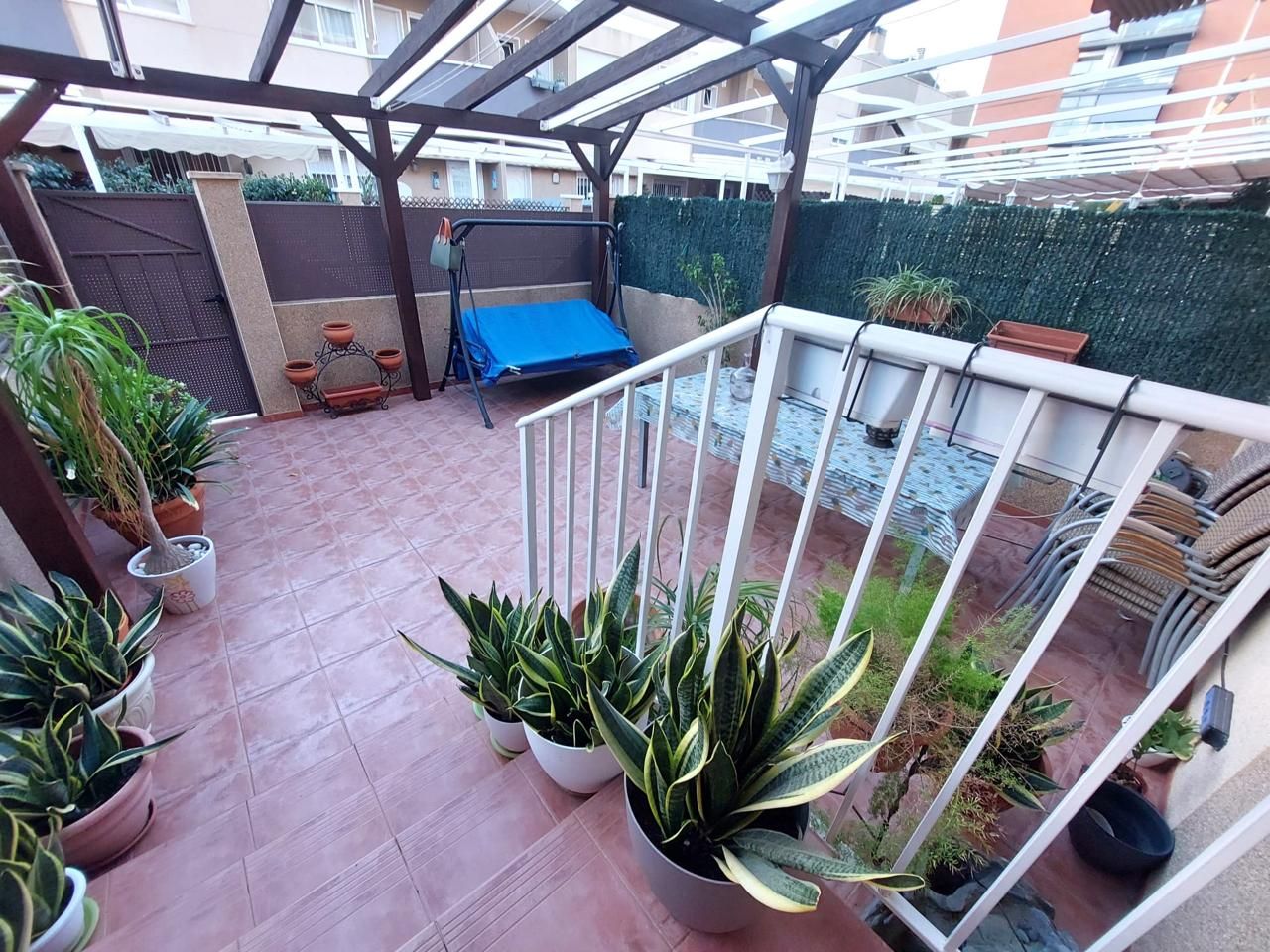Terrace of House or chalet for sale in Elche / Elx  with Air Conditioner, Heating and Private garden